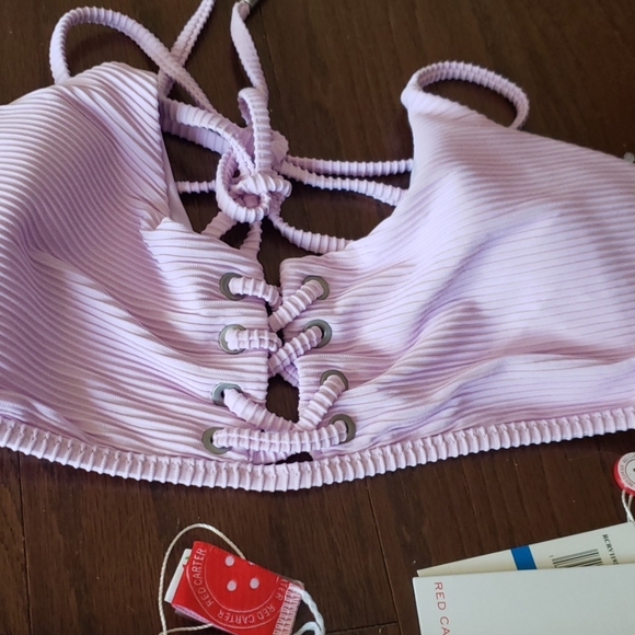 COPY - Red carter 2 piece bikini xl - Picture 2 of 2